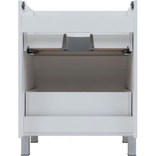 Тумба под раковину Aquanet Вега 344121 60 см белый глянец