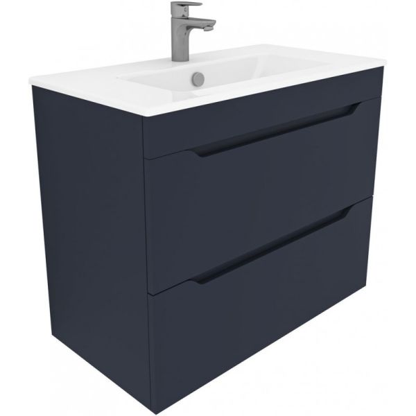 Тумба под раковину Aquanet Практика 330460 80 см маренго