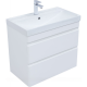 Тумба под раковину Aquanet Слим 346049 80 см белый сатин
