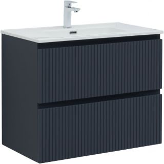 Тумба под раковину Aquanet Джейн 335429 80 см маренго