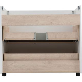 Тумба под раковину Aquanet Ирис New 336309 90 см белый глянец