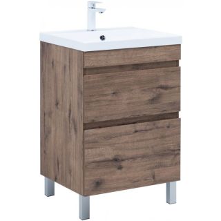 Тумба под раковину Aquanet Нота New 344139 60 см дуб веллингтон табак
