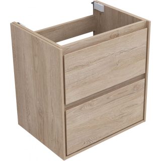 Тумба под раковину Aquanet Милан 336382 60 см дуб светлый