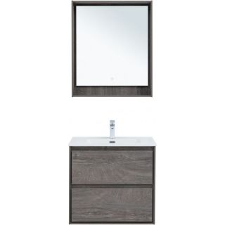 Тумба под раковину Aquanet Милан 336373 70 см дуб рошелье