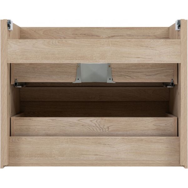 Тумба под раковину Aquanet Милан 336384 80 см дуб светлый