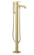 Напольный смеситель для ванны Kludi Nova Fonte 38590N015 брашированное золото