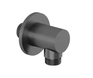 Шланговое подключение Kludi A-QA 65547N2-00 сталь оружейная брашированная