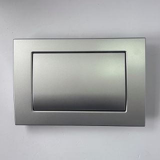 Панель слива антивандальная Oli Metal Dual 011421 хром матовый
