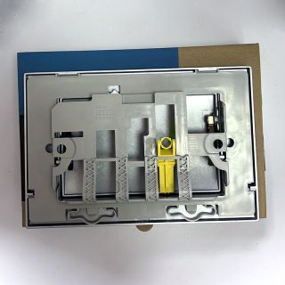 Панель слива антивандальная Oli Metal Dual 011421 хром матовый