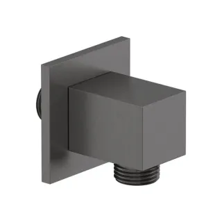 Шланговое подключение Kludi A-QA 65549N2-00 сталь оружейная брашированная