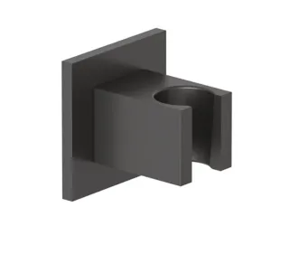 Держатель душевой лейки Kludi A-QA 6555939-00 чёрный матовый