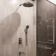 Душевой комплект Vincea Domus VSFW-5DM1GM вороненая сталь
