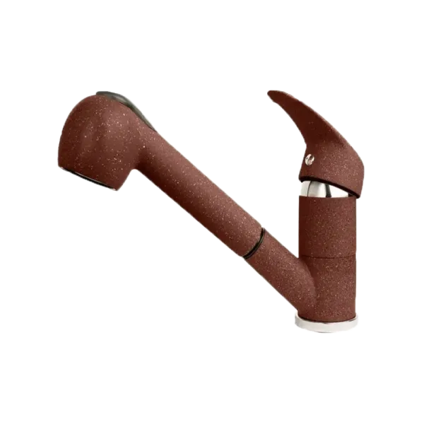 Смеситель для кухни GranFest 1774 красный марс