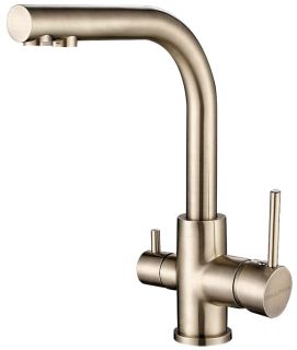 Смеситель для кухни Paulmark Essen Es213011-BR бронза Смеситель для кухни Paulmark Essen Es213011-BR бронза