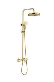 Душевая стойка Boheme для душа ETERNA GOLD золото