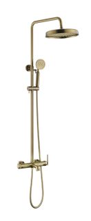 Душевая стойка Boheme для душа ETERNA MATT GOLD матовое золото