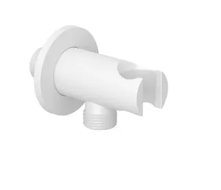 Шланговое подключение Kludi A-QA 6556753-00 с держателем лейки белый матовый