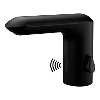 Смеситель для раковины SantiLine SL-9027MB черный
