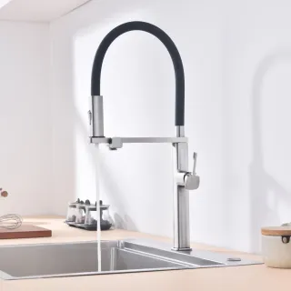 Смеситель для кухни Vincea VKF-119CH хром глянцевый