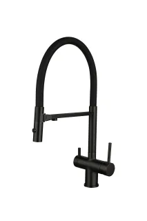 Смеситель для кухни Vincea VKF-120MB черный матовый