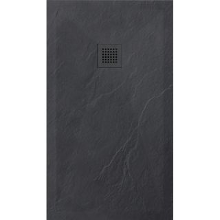 Душевой поддон Esbano ESP-FT108A  100×80 см Антрацит