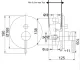 Душевой комплект Filarete Roun FL1024BL чёрный матовый