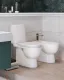 Унитаз-компакт Sanita Luxe Фест Комфорт WC.CC/Best/2-DM/WHT.G/S1 белый