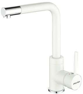 Смеситель для кухни Paulmark Honner Ho212018-431TW белый Смеситель для кухни Paulmark Honner Ho212018-431TW белый