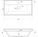 Раковина Madera Classica Slim 4627173210881 70см белый