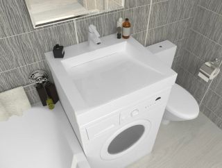 Раковина над стиральной машиной Stella Polar Берта SP-00001682 60см белый Раковина над стиральной машиной Stella Polar Берта SP-00001682 60см белый