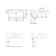 Раковина Villeroy  Boch Avento 4156A501 100 см