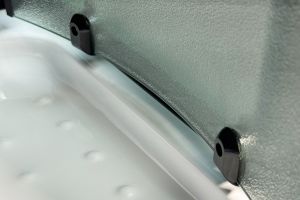 Душевая кабина Royal Bath RB8120BK1-M-R-BL Practic 120x80см чёрный профиль/матовое стекло