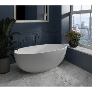 Ванна из искусственного камня Azario CHARTERS CHA18093S свободностоящая 1800х930х560 Ванна из искусственного камня Azario CHARTERS CHA18093S свободностоящая 1800х930х560