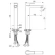 Смеситель для раковины Decoroom DR29 DR29013 хром