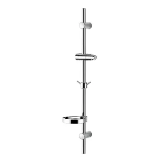 Душевая штанга с мыльницей Lemark LM8105C 75 см хром