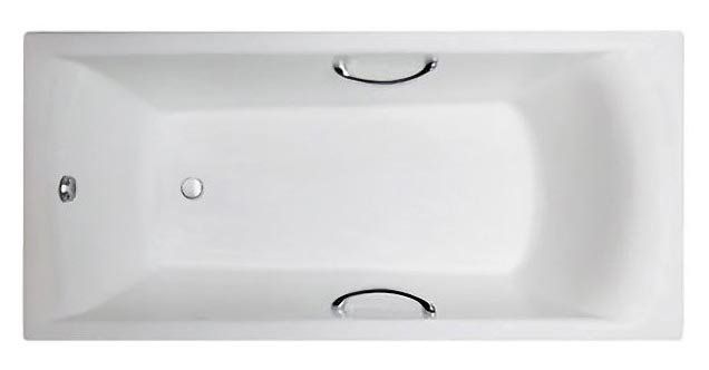 Чугунная ванна Castalia Prime S2021 170x75x48 с ручками