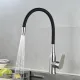 Смеситель для кухни Decoroom DR29 DR29024-Black хром/чёрный