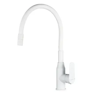 Смеситель для кухни Decoroom DR29 DR29024W белый