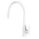 Смеситель для кухни Decoroom DR29 DR29024W белый