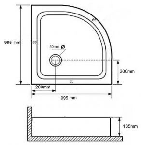Душевой поддон Grossman Pragma PR-ST-100 100x100см белый