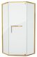 Душевой уголок Grossman Pragma PR-100GD 100x100см золото/прозрачное