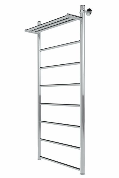 Полотенцесушитель водяной Indigo Line LLSHW120-40 с полкой 120x40 см хром