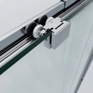 Душевая дверь Vincea Rapid-N VDS-3RN12/13MT 120/130 см раздвижная стекло текстурное профиль хром