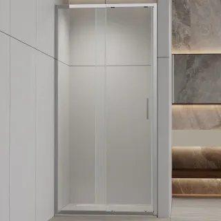 Душевая дверь Vincea Rapid-N VDS-3RN12/13CL 120/130 см раздвижная стекло прозрачное профиль хром