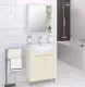 Зеркальный шкаф Runo Эко 00-00004681 52 см белый