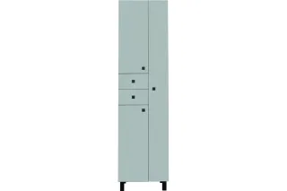Шкаф-колонна Runo 00-00004890 правый 50 см бирюзовый