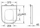 Сиденье для унитаза с микролифтом, GROHE Euro Ceramic, альпин-белый, (39330001)
