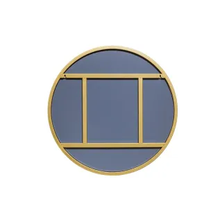 Зеркало Dreja Miro 99.2046 80 см золото