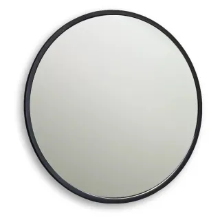 Зеркало Dreja Miro 99.2047 80 см чёрный