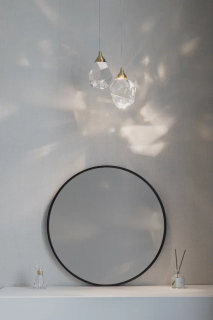 Зеркало Dreja Reef 99.2052 50 см чёрный